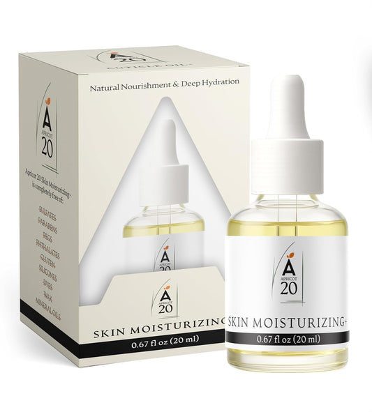Skin Moisturizer Plus, Moisturizing Body Oil for Dry Skin – Hydrating & Nourishing Lightweight Natural Formula with Vitamin E & Essential Oils – for Soft, Smooth, Radiant Glow (.67 fl oz)